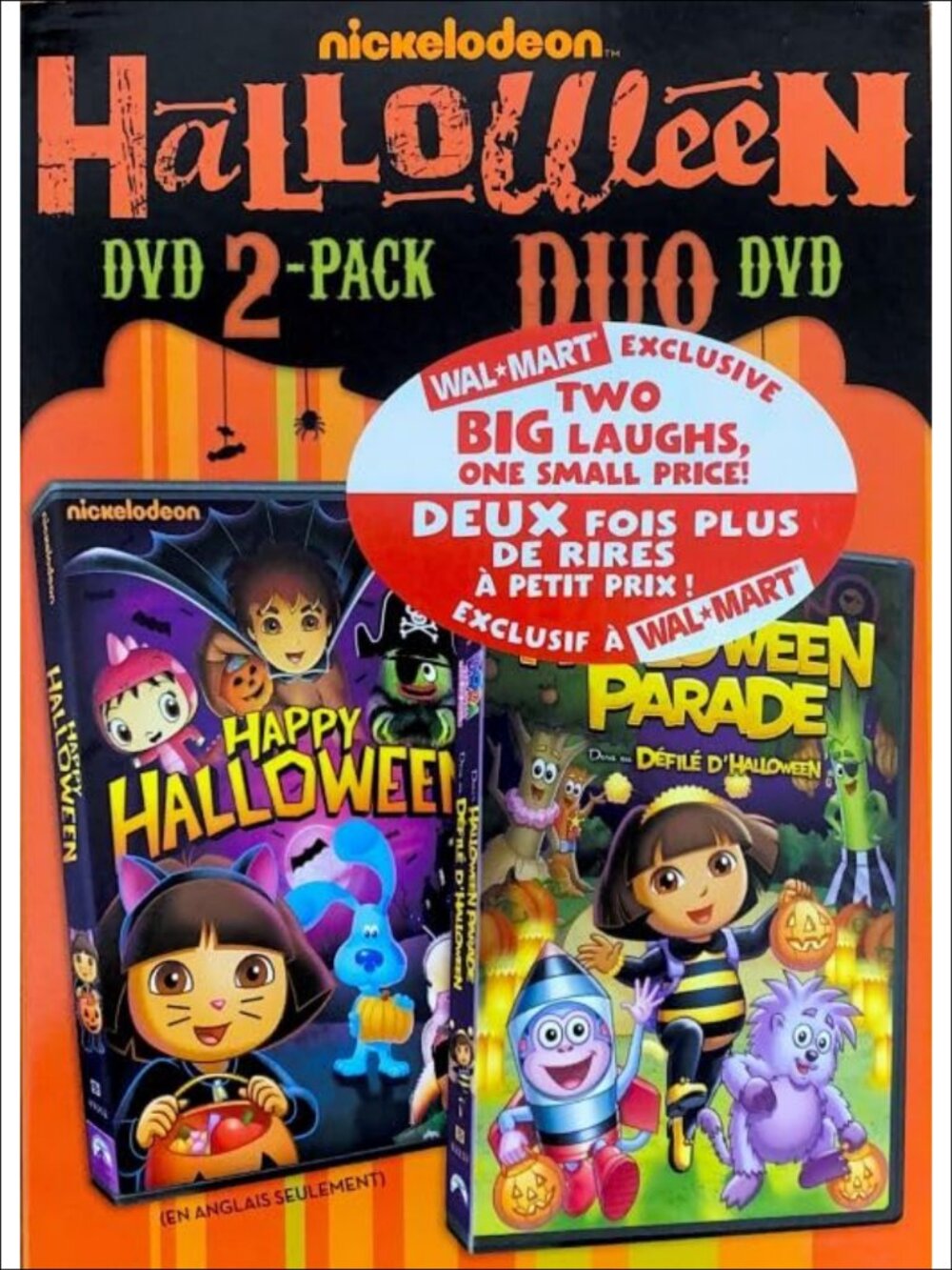 Nickelodeon Halloween DVD 2-Pack Happy Halloween & Dora's Halloween Parade